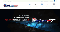 Desktop Screenshot of bluewebtech.co.za